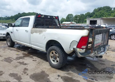 2012 Ram 2500 Slt из США, поврежденный, VIN 3C6UD5JL5CG156473